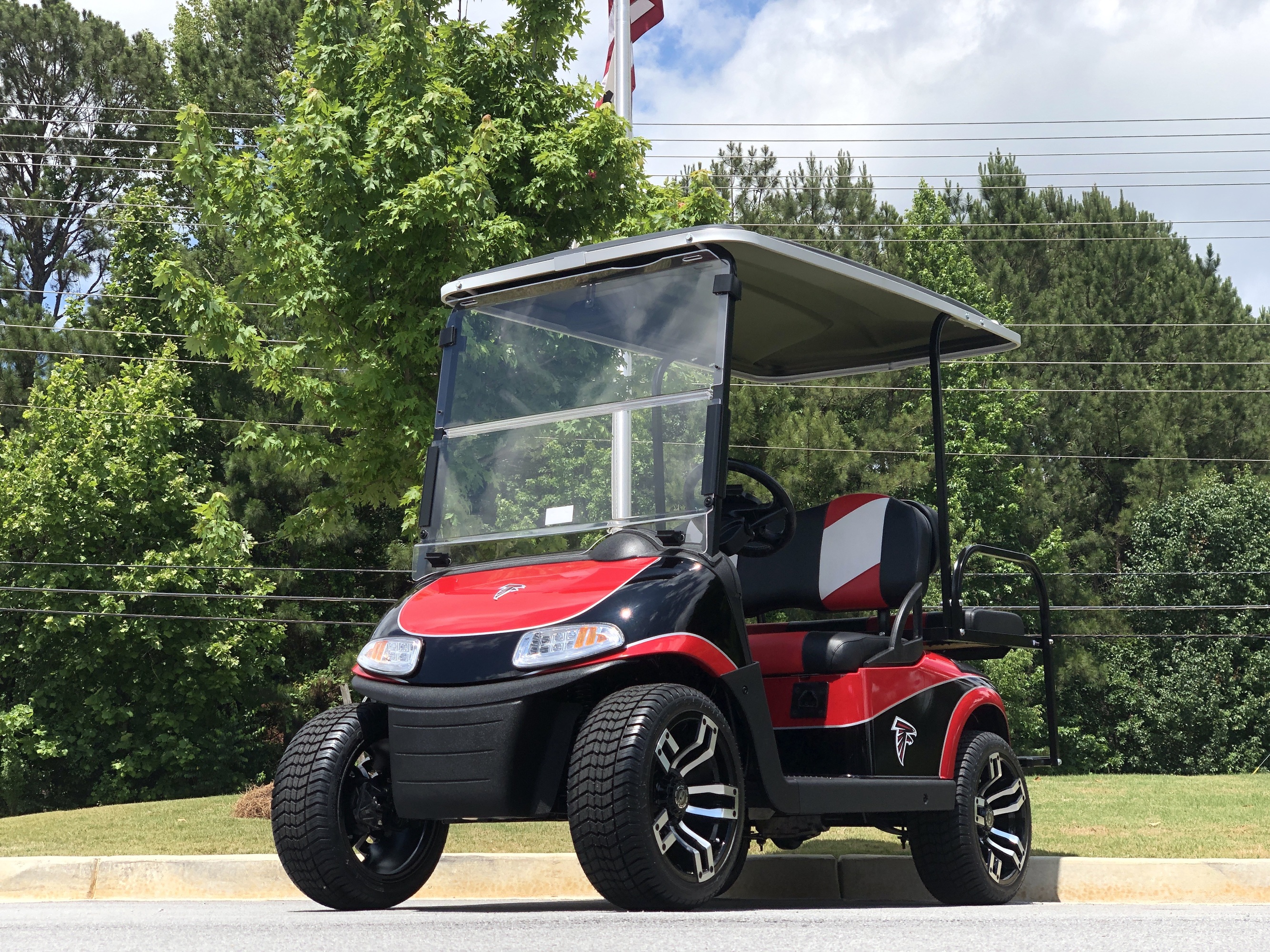 E-Z-GO RXV 4 Passenger Custom Golf Cart