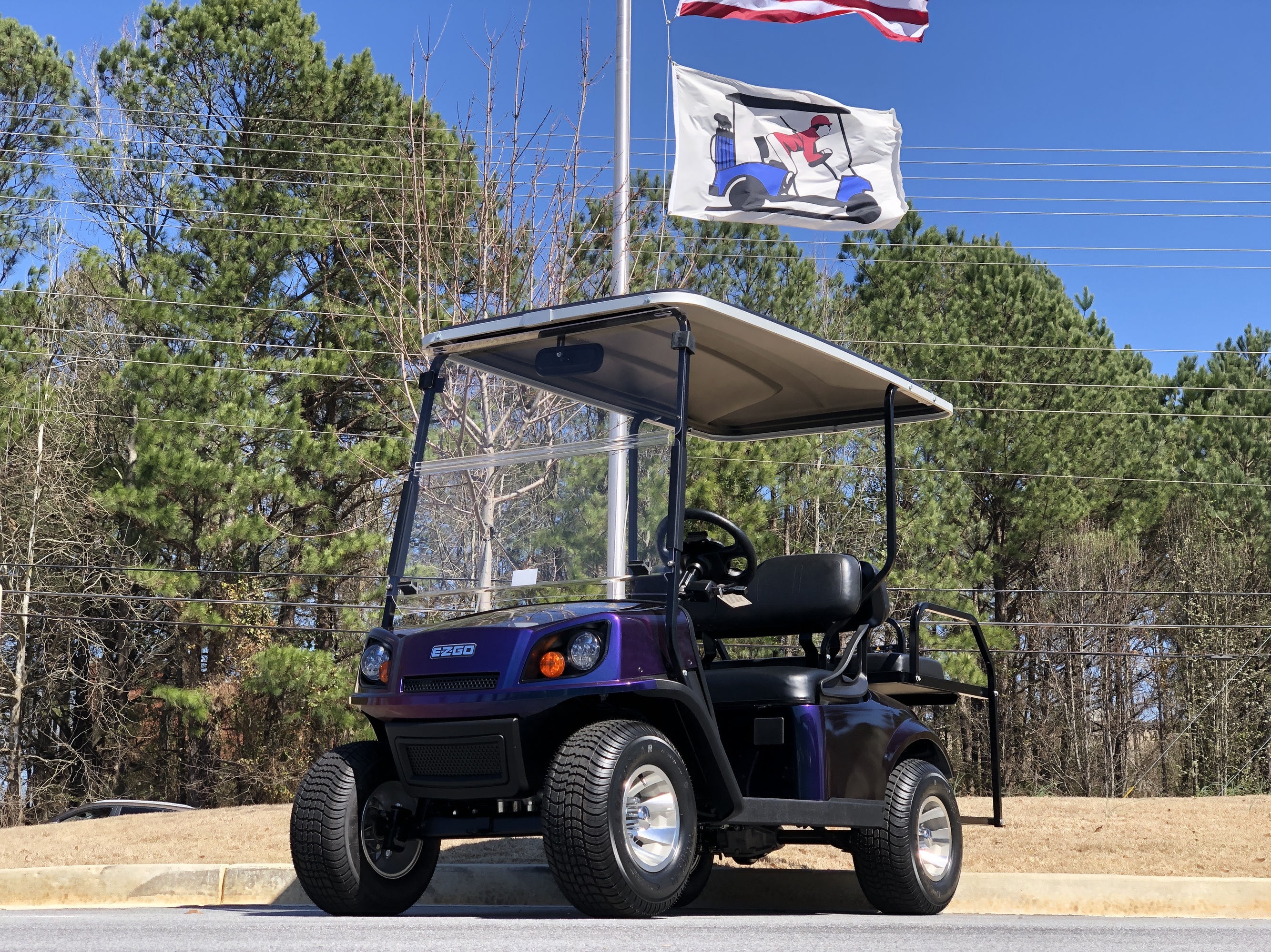 E-Z-GO Freedom 72 Volt 4 Passenger Custom Golf Cart