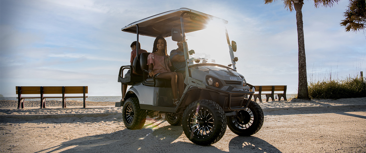 New E-Z-GO Express S4 ELiTE golf cart for sale in Peachtree City, Georgia